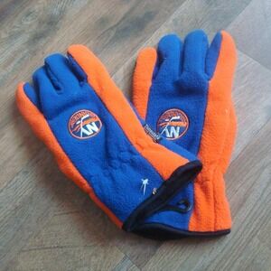 NEW YORK ISLANDERS GLOVES MITTEN WINTER VINTAGE 00S Y2K L6